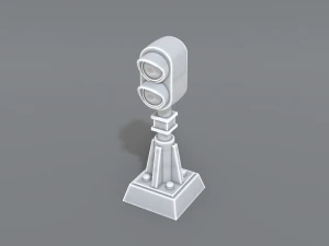 railway signal 3D Print Model