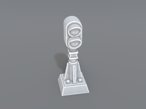 railway signal 3Dプリントモデル
