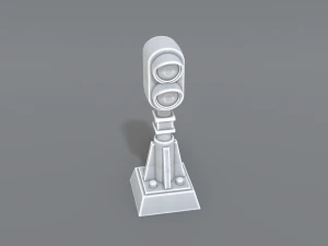 railway signal 3D Print Model