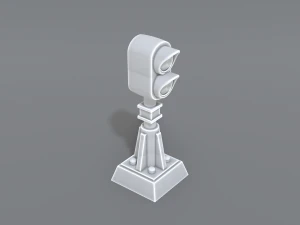railway signal 3D Print Model