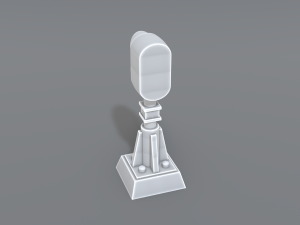 railway signal 3Dプリントモデル