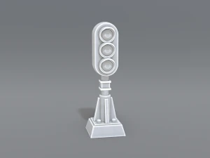 railway signal 3D Print Model