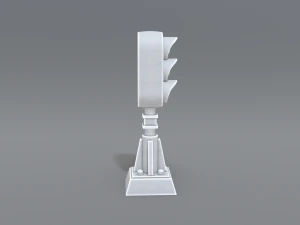 railway signal 3D Print Model