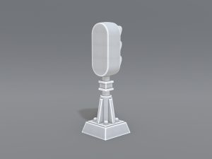railway signal 3D प्रिंट मॉडल