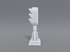 railway signal 3D प्रिंट मॉडल