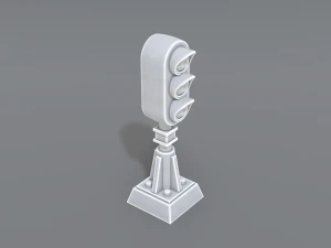 railway signal 3D Print Model