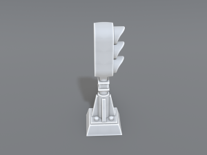 railway signal 3D प्रिंट मॉडल