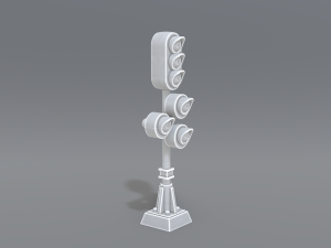 railway signal 3D Принт Модель