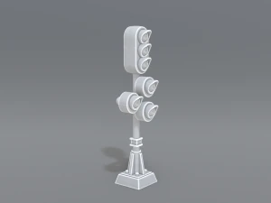 railway signal 3D Print Model