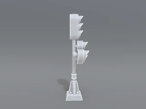 railway signal 3D Print Model
