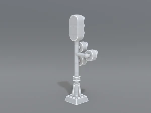 railway signal 3D Print Model