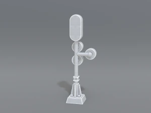 railway signal 3D Print Model