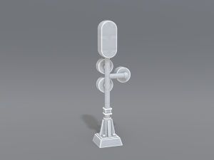 railway signal 3D Принт Модель