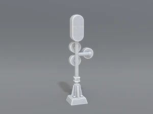 railway signal 3D Print Model