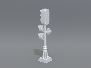 railway signal 3D Принт Модель