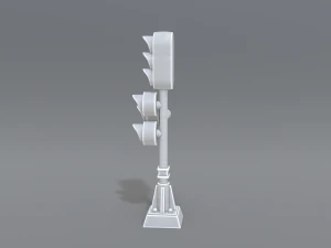 railway signal 3D Print Model