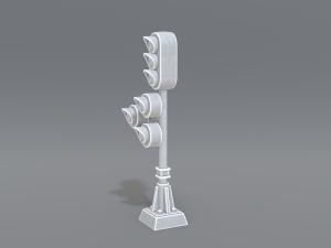 railway signal 3D Принт Модель