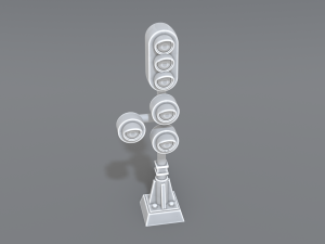 railway signal 3D Принт Модель