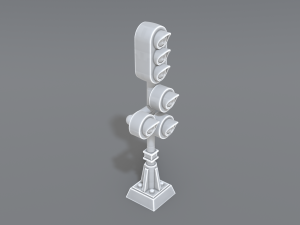 railway signal 3D Принт Модель