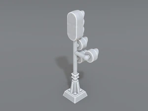 railway signal 3D Print Model
