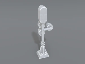 railway signal 3D Print Model
