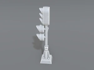 railway signal 3D Print Model