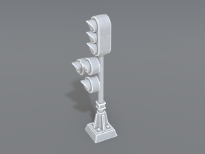 railway signal 3D Принт Модель