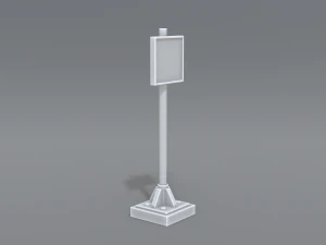 road signs 3D Print Model