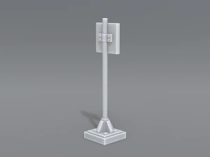 road signs 3D Print Model