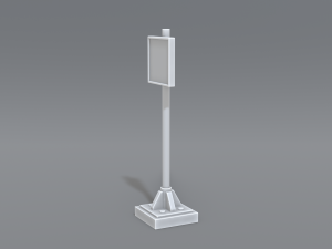 road signs 3D 프린트 모델