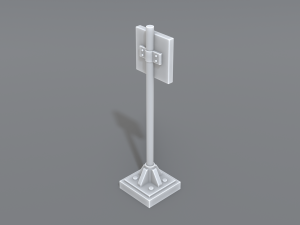 road signs 3D 프린트 모델