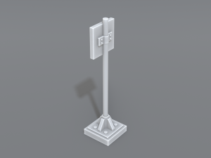 road signs 3D 프린트 모델