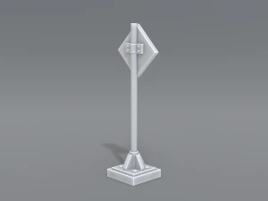 road signs 3D Print Model