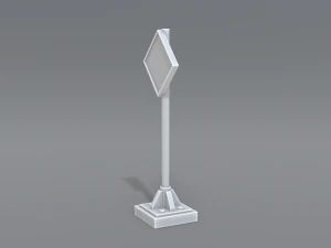 road signs 3D Print Model