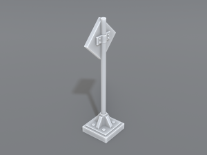 road signs 3D-printmodel