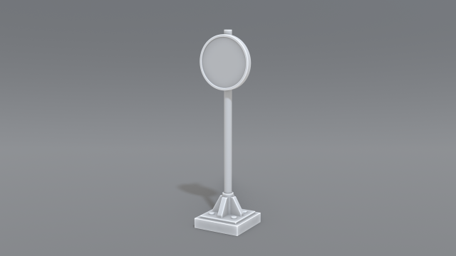 road signs 3D 打印模型 .c4d .max .obj .3ds .fbx .stl .blend 