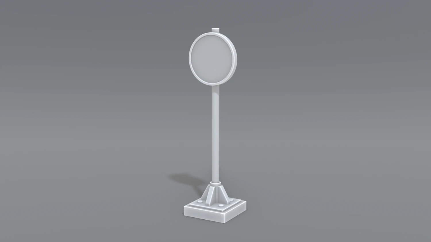 road signs 3D Print Model .c4d .max .obj .3ds .fbx .stl .blend 