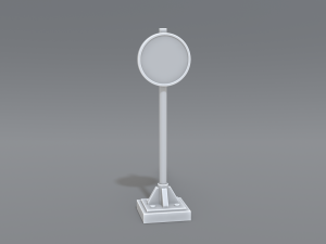road signs 3D 打印模型