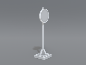road signs 3D 打印模型