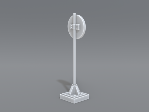 road signs 3D 打印模型