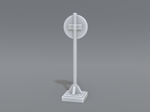 road signs 3D 打印模型