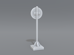 road signs 3D 打印模型