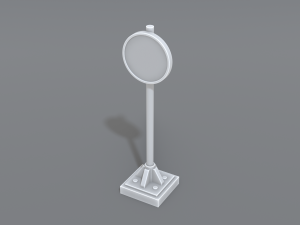 road signs 3D 打印模型