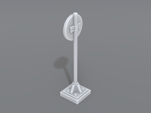 road signs 3D 打印模型