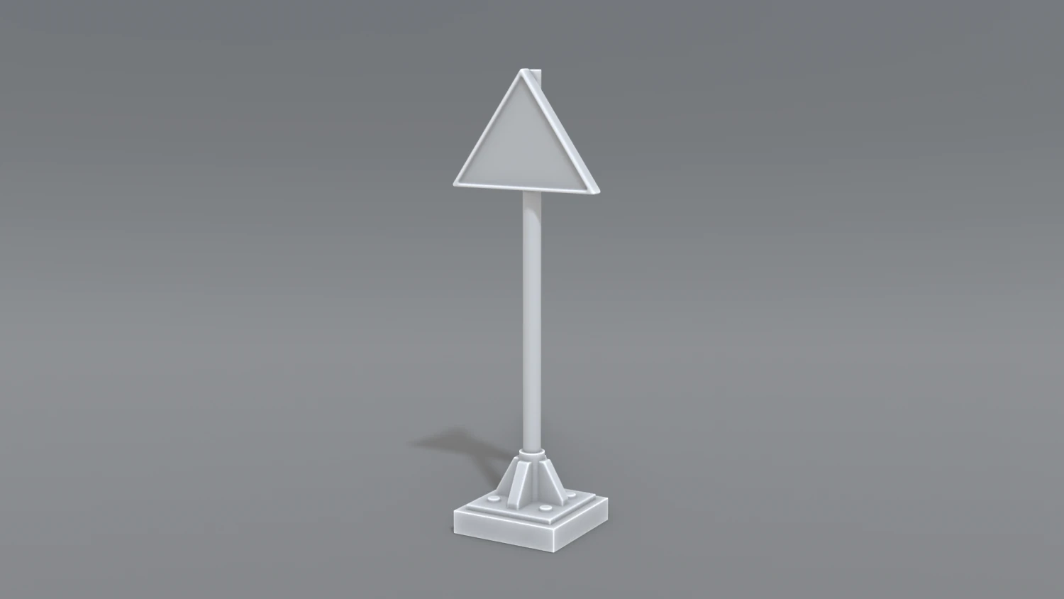 road signs 3D Print Model .c4d .max .obj .3ds .fbx .stl .blend 