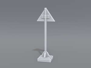 road signs 3Dプリントモデル
