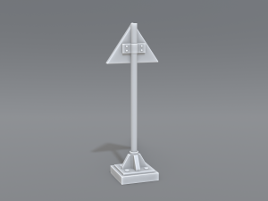 road signs 3Dプリントモデル