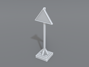 road signs 3Dプリントモデル