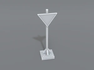 sinais de tr&acirc;nsito Modelo de Impressão 3D