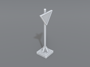 road signs 3Dプリントモデル
